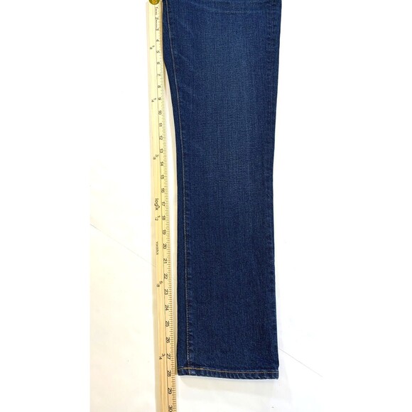 J Crew Jeans Womens 25 Slim Fit Boyfriend Straight Leg Dark Denim - Picture 6 of 8